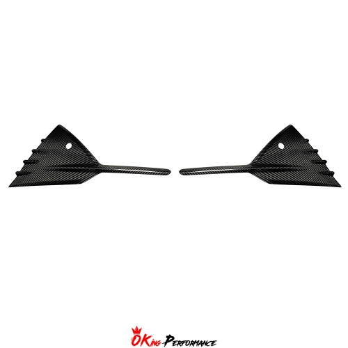 OEM Style Dry Carbon Fiber Front Vents Trim For Lotus Emira