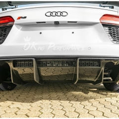 Performance Style Dry Carbon Fiber Rear Diffuser For Audi R8 2016-2019
