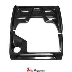Dry Carbon Fiber Rear Engine Bay Surroundings Trim Cover For Lotus Emira V6 3.0