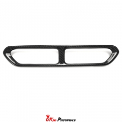 Dry Carbon Fiber Interiors Kits Center AC Vents Trim Cover For Lotus Emira
