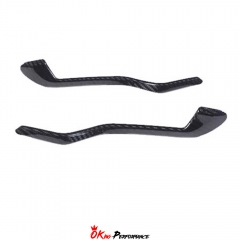 Dry Carbon Fiber Interiors Kits Door Handle Trim Cover For Lotus Emira