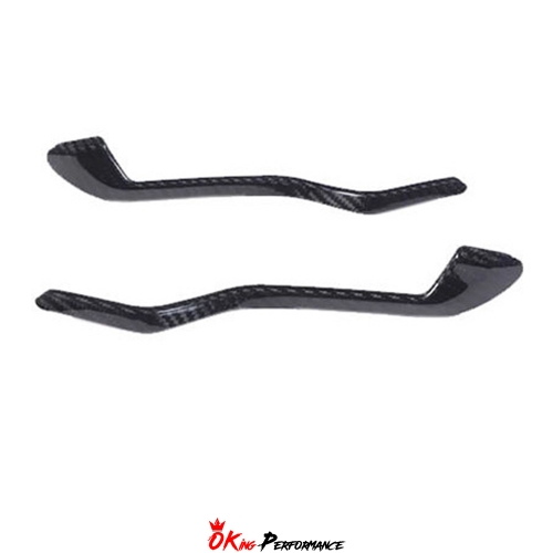 Dry Carbon Fiber Interiors Kits Door Handle Trim Cover For Lotus Emira