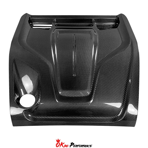 OEM Style Dry Carbon Fiber Rear Engine Bay Cover For Lotus Emira 2.0