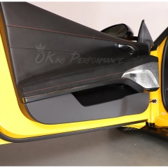 Dry Carbon Fiber Interiors Kits Door Strips Trim Cover For Lotus Emira