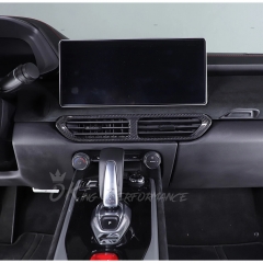 Dry Carbon Fiber Interiors Kits Center AC Vents Trim Cover For Lotus Emira