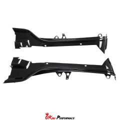Dry Carbon Fiber Rear Engine Bay Side Cover Panels For Lotus Emira