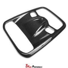 Dry Carbon Fiber Interiors Kits Reading Light Panel Cover For Lotus Emira
