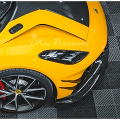 Monotek Style Dry Carbon Fiber Front Air Intake Vent Trim For Lotus Emira