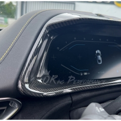 Dry Carbon Fiber Interiors Kits Dashboard Cluster Cover For Lotus Emira