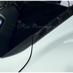 Dry Carbon Fiber Rear Engine Side Vents Trim For Lotus Emira V6