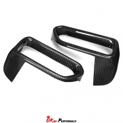 Dry Carbon Fiber Interiors Kits Side AC Vents Trim Cover For Lotus Emira
