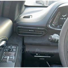 Dry Carbon Fiber Interiors Kits Side AC Vents Trim Cover For Lotus Emira
