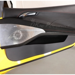 Dry Carbon Fiber Interiors Kits Door Strips Trim Cover For Lotus Emira