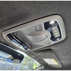 Dry Carbon Fiber Interiors Kits Reading Light Panel Cover For Lotus Emira