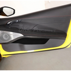 Dry Carbon Fiber Interiors Kits Door Strips Trim Cover For Lotus Emira
