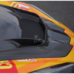 ZR1 Style Dry Carbon Fiber Front Hood Bonnet For Chevrolet Corvette C8 Stingray Z51 & E-Ray & Z06 Z07 2020-2026