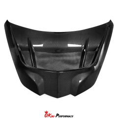 ZR1 Style Dry Carbon Fiber Front Hood Bonnet For Chevrolet Corvette C8 Stingray Z51 & E-Ray & Z06 Z07 2020-2026