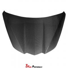 OEM Style Dry Carbon Fiber Front Hood Bonnet For Chevrolet Corvette C8 Stingray Z51 & E-Ray & Z06 Z07 2020-2026