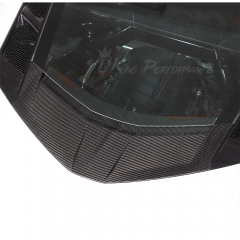 Dry Carbon Fiber Rear Engine Center Cover For Chevrolet Corvette C8 Coupe Stingray Z51 & Z06 Z07 2020-2026
