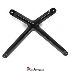 Dry Carbon Fiber Engine Bay X-Brace Strut Bar For Chevrolet Corvette C8 Stingray Z51 & Z06 Z07 2020-2026