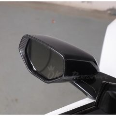 Dry Carbon Fiber Side Mirror Frame Cover For Chevrolet Corvette C8 Stingray Z51 & E-Ray & Z06 Z07 2020-2026