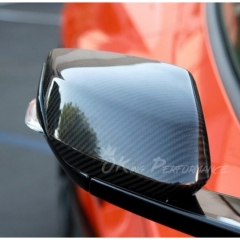 Dry Carbon Fiber Side Mirror Cover For Chevrolet Corvette C8 Stingray Z51 & E-Ray & Z06 Z07 2020-2026