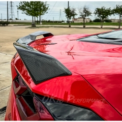 Z51 Style Carbon Fiber Rear Spoiler Wing For Chevrolet Corvette C8 Stingray Z51 2020-2026