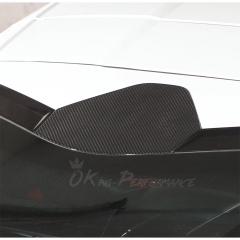 Dry Carbon Fiber Rear Engine Upper Cover For Chevrolet Corvette C8 Coupe Stingray Z51 & Z06 Z07 2020-2026