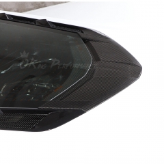 Dry Carbon Fiber Rear Engine Center Cover For Chevrolet Corvette C8 Coupe Stingray Z51 & Z06 Z07 2020-2026