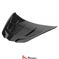 ZR2 Style Carbon Fiber Front Hood Bonnet For Chevrolet Corvette C8 Stingray Z51 & E-Ray & Z06 Z07 2020-2026