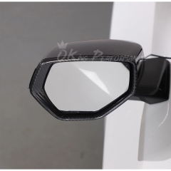 Dry Carbon Fiber Side Mirror Frame Cover For Chevrolet Corvette C8 Stingray Z51 & E-Ray & Z06 Z07 2020-2026