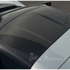 Dry Carbon Fiber Replacement Car Roof Cover For Chevrolet Corvette C8 Coupe Stingray Z51 & E-Ray & Z06 Z07 2020-2026