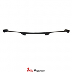 2 Stanchion Style Carbon Fiber Rear Spoiler Wing For Chevrolet Corvette C8 Stingray Z51 2020-2026