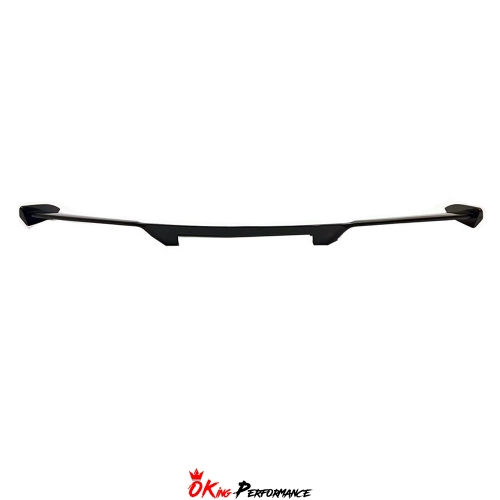 2 Stanchion Style Carbon Fiber Rear Spoiler Wing For Chevrolet Corvette C8 Stingray Z51 2020-2026