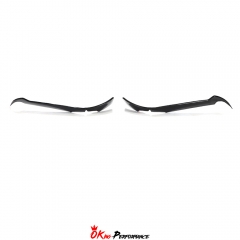 Carbon Fiber Front Bumper Vents Trim For Chevrolet Corvette C8 Stingray Z51 2020-2026