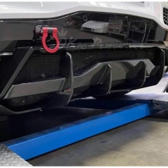 Carbon Fiber Rear Bumper Diffuser For Chevrolet Corvette C8 Stingray Z51 2020-2026