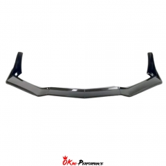 ZR1 ZTK Style Carbon Fiber Front Lip For Chevrolet Corvette C8 Stingray Z51 2020-2026