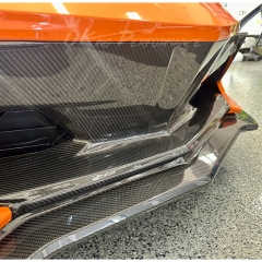 5VM Style Dry Carbon Fiber Front Lip For Chevrolet Corvette C8 Stingray Z51 2020-2026