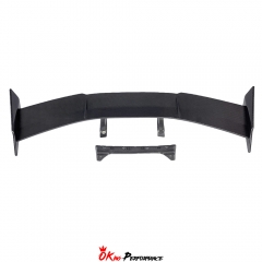 ZR1 Style Dry Carbon Fiber Rear Spoiler Wing For Chevrolet Corvette C8 Stingray Z51 2020-2026