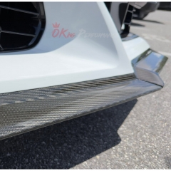 Z07 Style Carbon Fiber Front Lip For Chevrolet Corvette C8 Z06 Z07 & E-Ray 2020-2026
