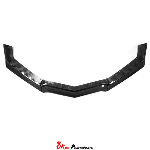 Z07 Style Dry Carbon Fiber Front Lip For Chevrolet Corvette C8 Z06 Z07 & E-Ray 2020-2026
