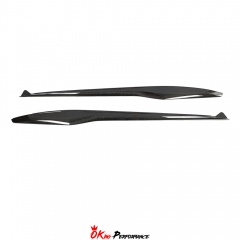 OEM Style Carbon Fiber Rockers Side Skirts For Chevrolet Corvette C8 Z06 Z07 & E-Ray 2020-2026