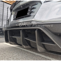 ADRO Style Dry Carbon Fiber Rear Diffuser For Chevrolet Corvette C8 Stingray Z51 2020-2026