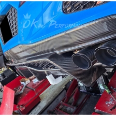 APR Style Carbon Fiber Rear Diffuser For Chevrolet Corvette C8 Stingray Z51 2020-2026