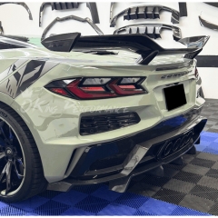 Carbon Fiber Rear Bumper Diffuser For Chevrolet Corvette C8 Z06 Z07 2020-2026