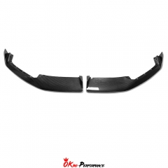 ADRO Style Dry Carbon Fiber Front Lip For Chevrolet Corvette C8 Stingray Z51 2020-2026
