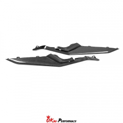 Carbon Fiber Front Bumper Vents Trim For Chevrolet Corvette C8 Z06 Z07 & E-Ray 2020-2026