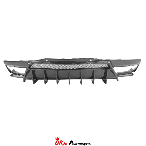 5VM Style Carbon Fiber Rear Diffuser For Chevrolet Corvette C8 Stingray Z51 2020-2026