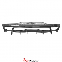 APR Style Carbon Fiber Rear Diffuser For Chevrolet Corvette C8 Stingray Z51 2020-2026