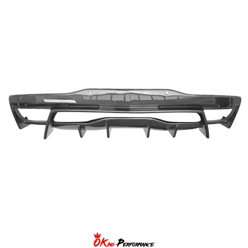 APR Style Carbon Fiber Rear Diffuser For Chevrolet Corvette C8 Stingray Z51 2020-2026